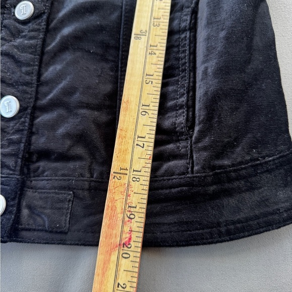 PILCRO AND THE LETTERPRESS Black Classic Velvet Jacket Size S - Picture 10 of 12